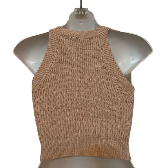 Forever 21 knit sleeveless crop top - Picture 2 of 5